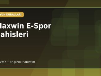 Maxwin E-Spor Bahisleri kapak görseli